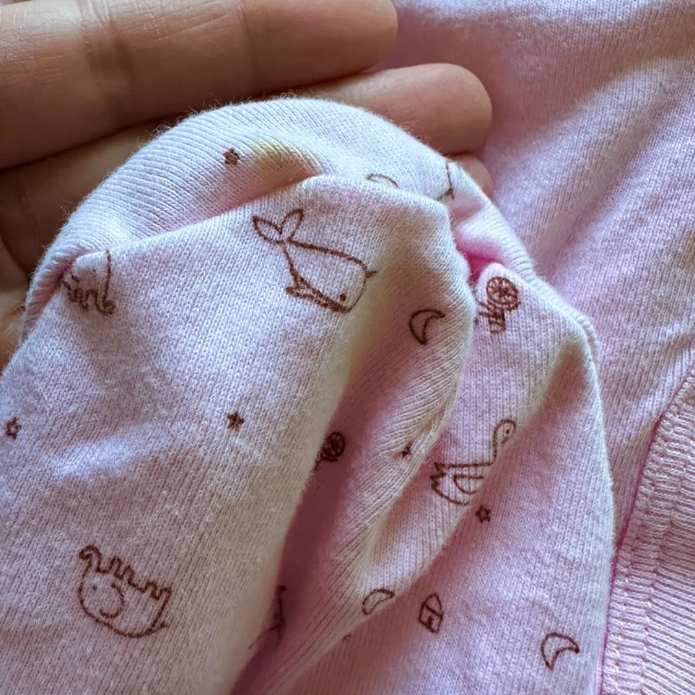 Baby Girl Matching Set 3 Piece Rose Pink Elephants
